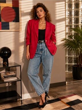 💥VINTAGE💥Savannah Wool Blazer Size 12